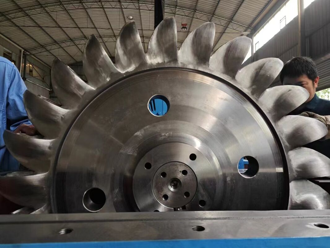 ISO 9001 Certified Hydro Turbine Runner with 3 to 10 Blade Configurations for 92% Efficiency in Hydropower Generation