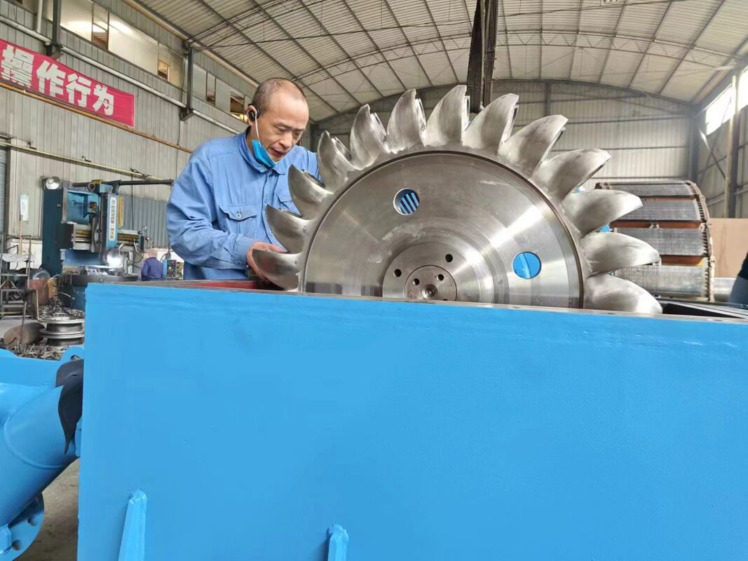 ISO 9001 Certified Hydro Turbine Runner with 3 to 10 Blade Configurations for 92% Efficiency in Hydropower Generation