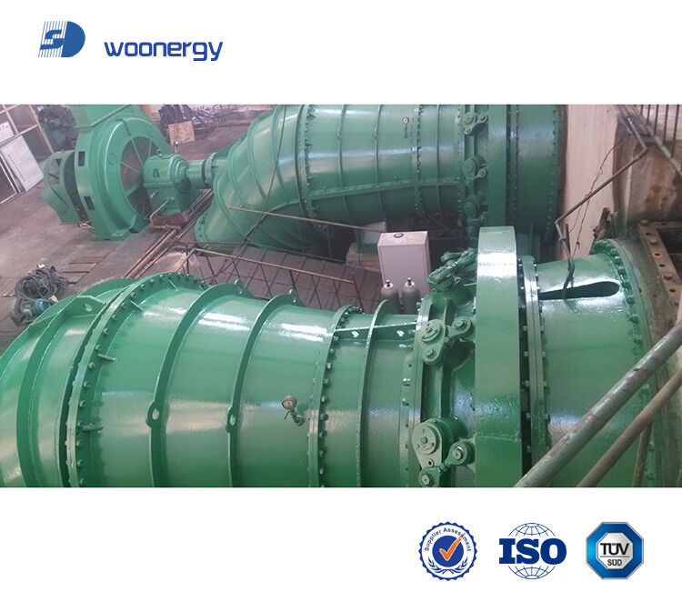 Diameter 350 to 400mm Turgo Turbine Generator Featuring Synchronous Alternator Blue or Custom Specifications Suitable for Power Solutions