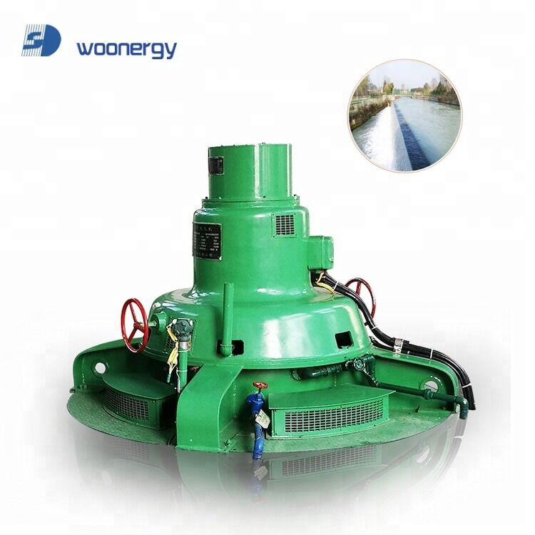 Kaplan Hydroturbinegenerator met lucht- of waterkoeling, loopwijdte 1-10 meter en vermogenfactor 0,8-0,9 voor hernieuwbare energie