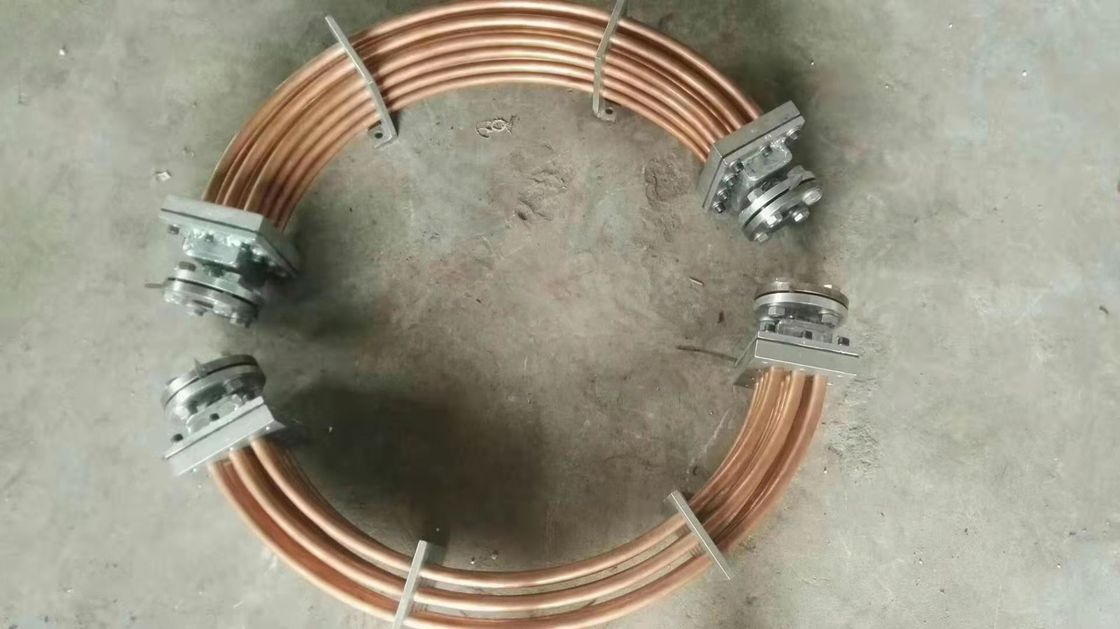 Industriële wand gemonteerde hydraulische olie koeler 10-50 kg Voor vloeistofpijp Operatietemperatuurbereik 0-80 °C Prestaties