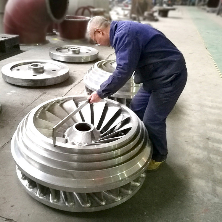 2025 Ontwerp en productie van standaard roestvrij staal Francis Hydroturbine Runner en Hydroturbine onderdelen