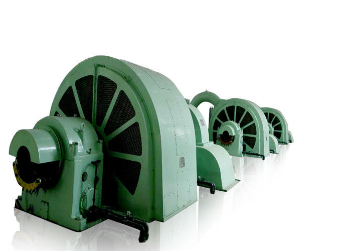 0.5 MW-20 MW Power Output Pelton turbinegenerator met horizontale installatie en statisch opwekkingssysteem
