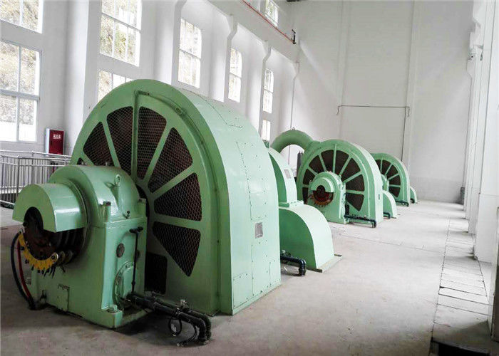 Hoge opvoerhoogte 100 m tot 2000 m Pelton-turbinegenerator 200 mm diameter Isolatieklasse FF Geschikt voor waterkrachttoepassingen