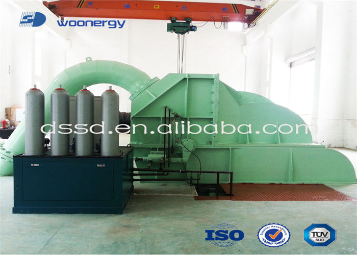 Diameter 200 mm Pelton Wheel Turbine Generator Variabele snelheid Ontworpen om de energie-extractie in waterkrachtcentrales te maximaliseren