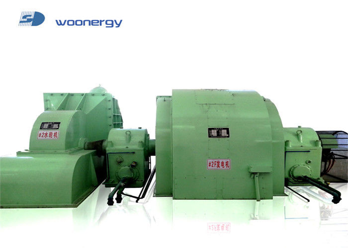 Diameter 200 mm Pelton Wheel Turbine Generator Variabele snelheid Ontworpen om de energie-extractie in waterkrachtcentrales te maximaliseren