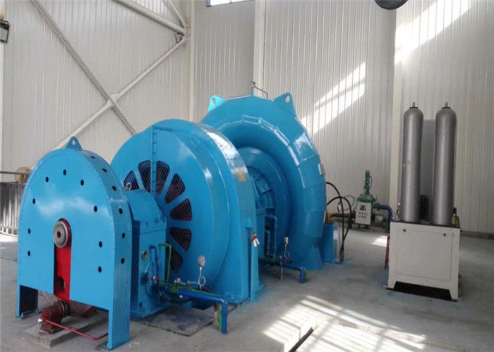 DN2250-3200mm Pipe Diameter Francis Water Turbine Generator met 2000kw Unit Capacity en Automatic Control Mode