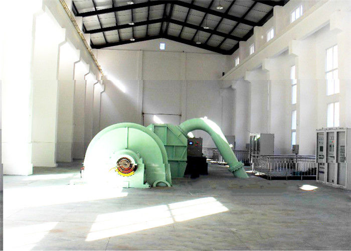 Diameter 200 mm hoge kop Pelton-turbine inclusief borstelloos of statisch excitatiesysteem ontworpen voor waterkracht