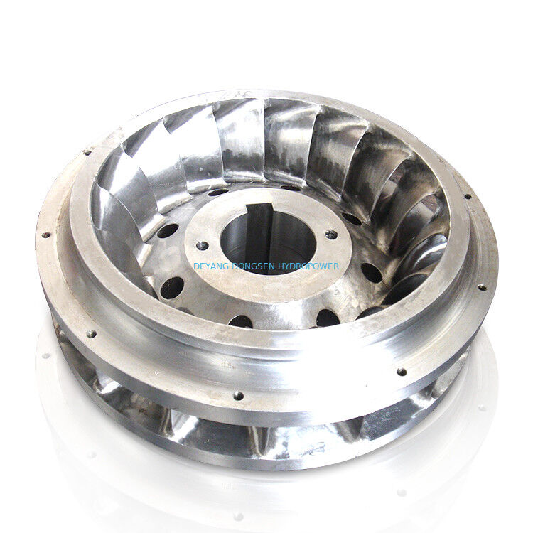 Hydro Turbine Runner Durable 3-10 Blade Configuration Eco Friendly Energy Production