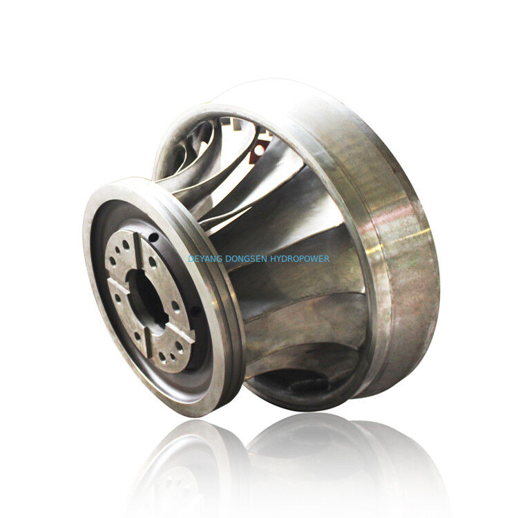 Hydro Turbine Runner Durable 3-10 Blade Configuration Eco Friendly Energy Production