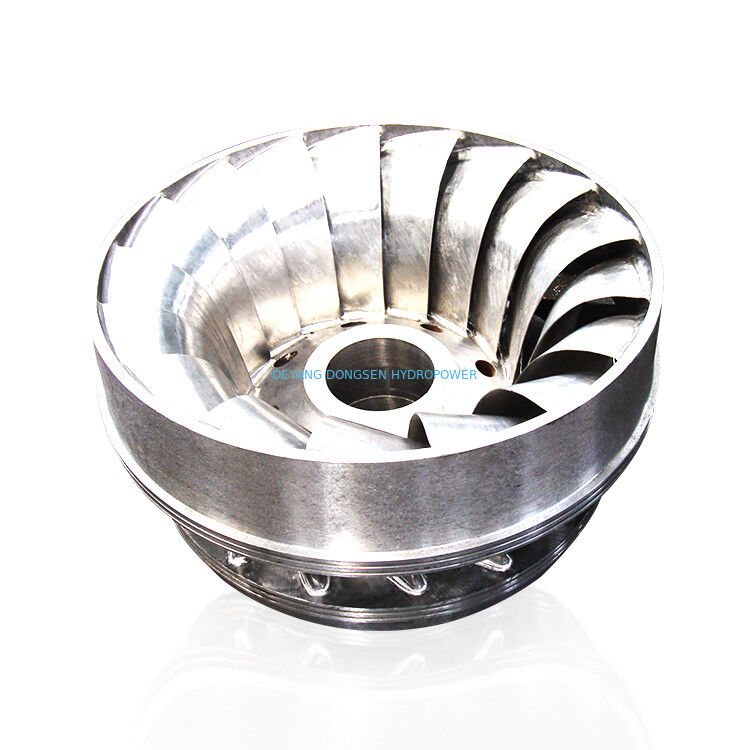 Hydro Turbine Runner Durable 3-10 Blade Configuration Eco Friendly Energy Production