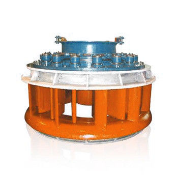 Vermogensfactor 0,8-0,9 Water-aangedreven turbinegenerator met roestvrijstalen bladen ideaal voor industriële energieproductie