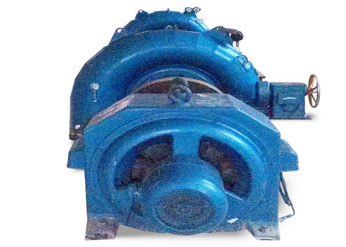Versnellingsbereik 150 RPM 1000 RPM Francis Hydroturbine Generator Supporting Flow 3,21 tot 14,9 M3s Duurzame energieproductie