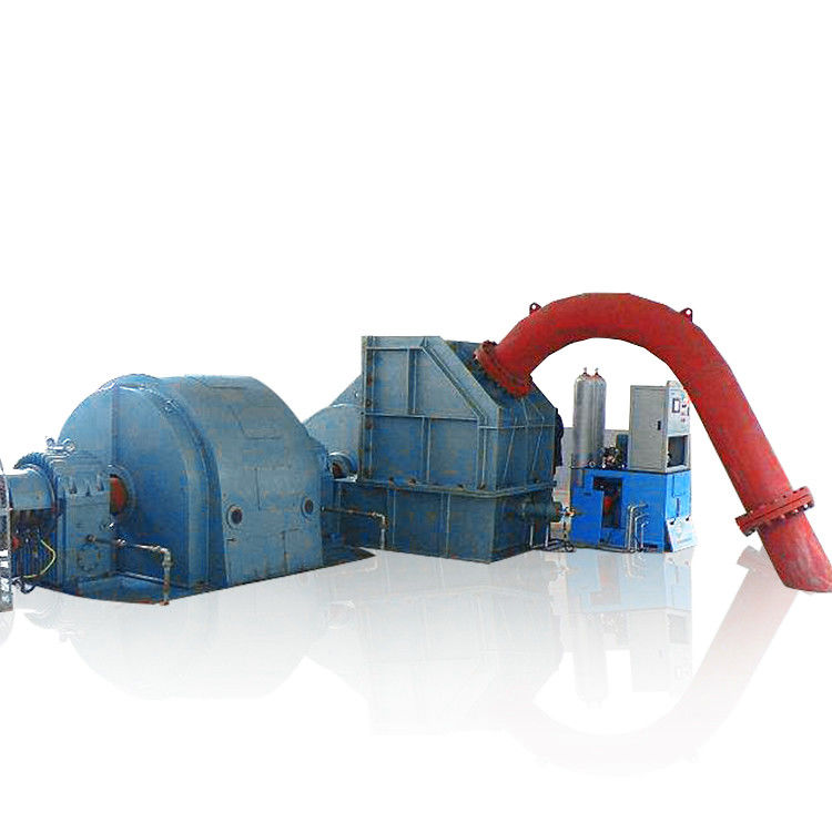 High Head 100m tot 2000m Pelton Turbine Generator Nominale Spanning 6-10kV Op maat ontworpen voor de productie van waterkracht