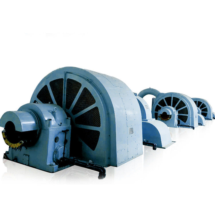 High Head 100m tot 2000m Pelton Turbine Generator Nominale Spanning 6-10kV Op maat ontworpen voor de productie van waterkracht
