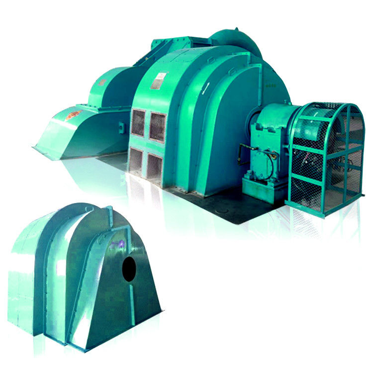 High Head 100m tot 2000m Pelton Turbine Generator Nominale Spanning 6-10kV Op maat ontworpen voor de productie van waterkracht