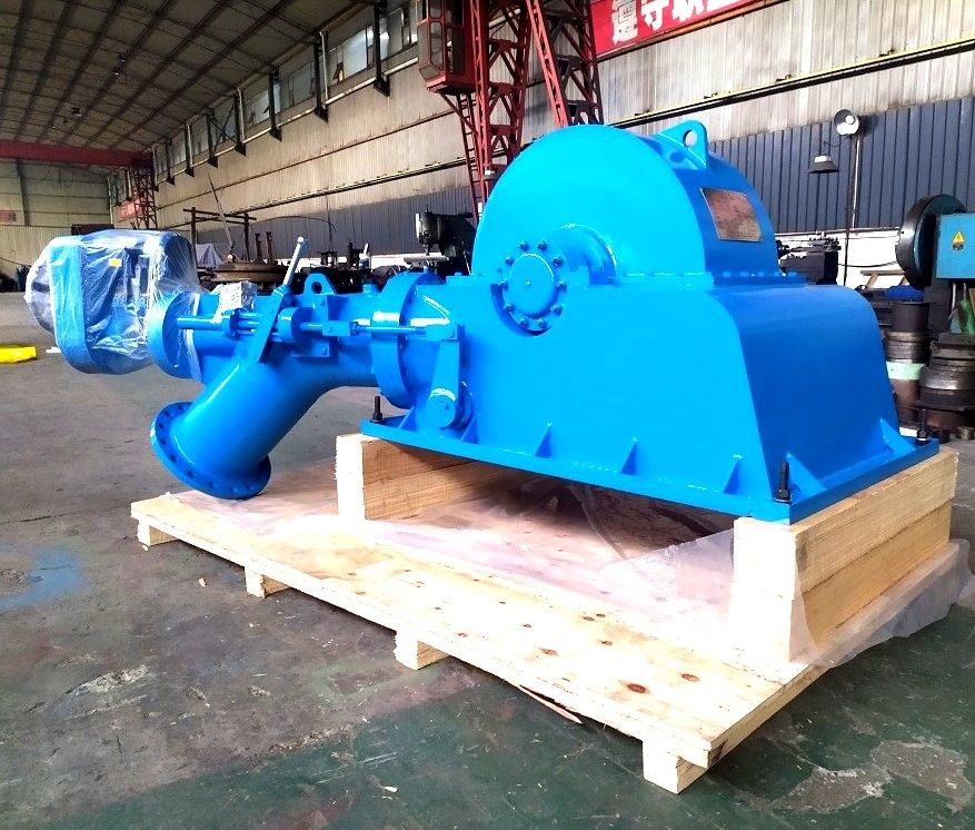 3fase Turgoturbinegenerator ontworpen voor ontwerpstroom van 0,744 M3s tot 1,176 M3s en efficiëntie tot 87 procent energieoplossing