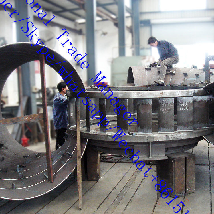 Versnellingsbereik 150 RPM 1000 RPM Francis Hydroturbine Generator Supporting Flow 3,21 tot 14,9 M3s Duurzame energieproductie