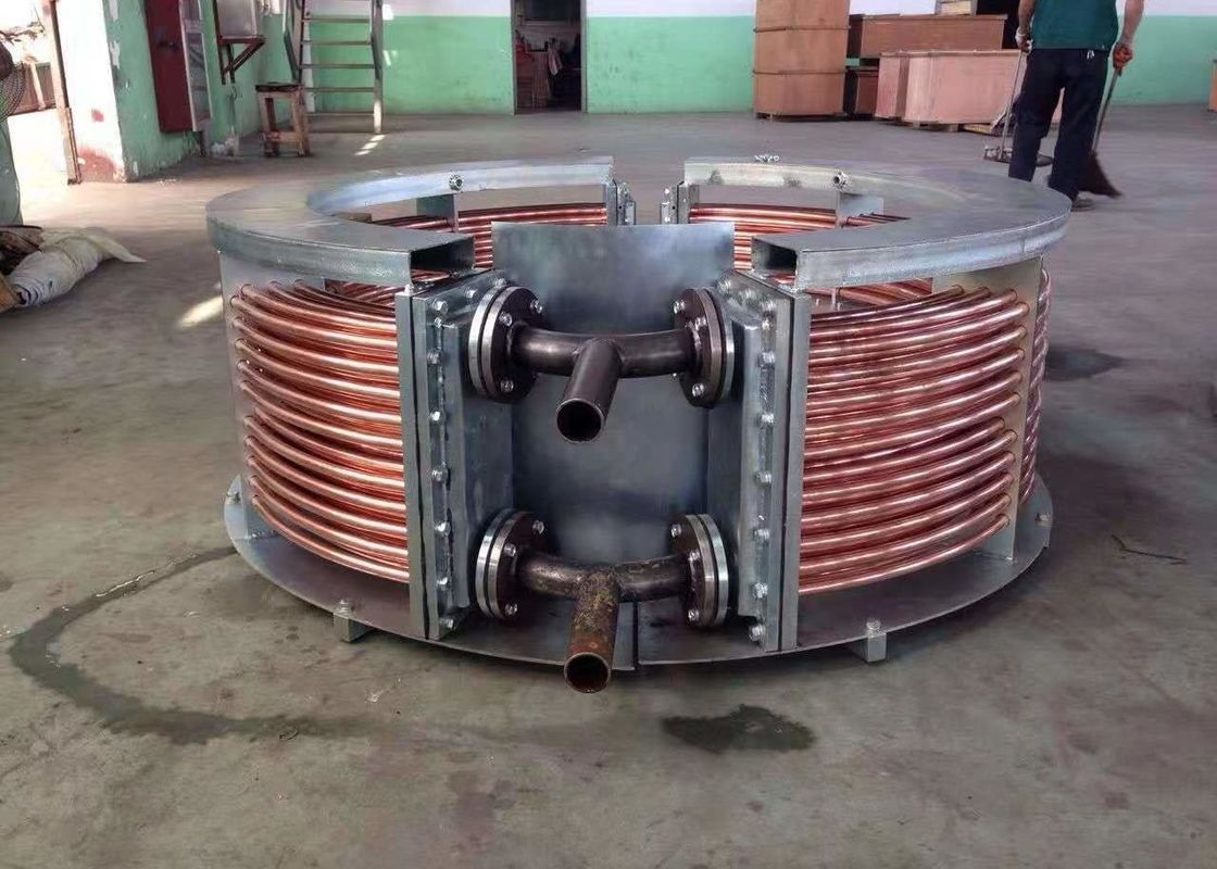 Industriële wand gemonteerde hydraulische olie koeler 10-50 kg Voor vloeistofpijp Operatietemperatuurbereik 0-80 °C Prestaties