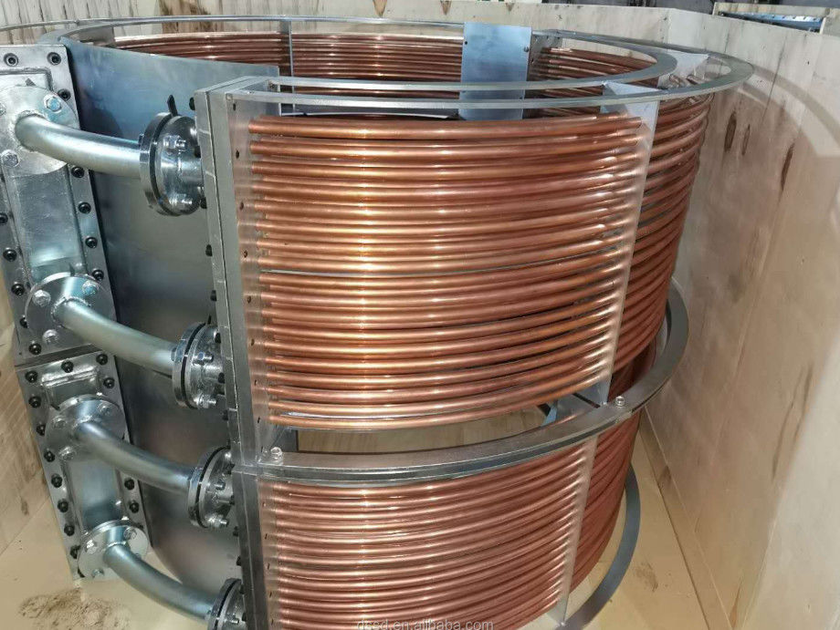 Olieviscositeitsbereik 10-500 cSt Hydraulische Oliekoeler OEM Rechts Biedt Koeling van Hydraulische Vloeistof en Stabiliteit van de Systeemtemperatuur