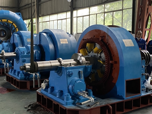 Hoog rendement 3 * 1050kw Francis Turbine Generator Waterkracht Francis Waterturbines