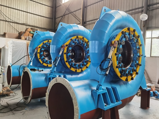 Roestvrijstalen Francis Turbine Generator VOOR Waterkrachtproject