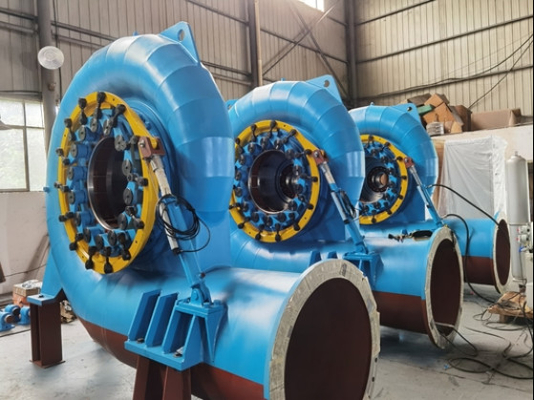 100kw~70mw het Hoofd en de Zwakstroom van Francis Turbine Generator High Water