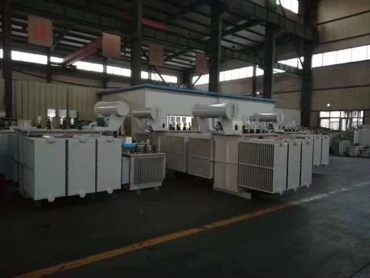 Geel of zwart IEC60076 Kerntype Vermogentransformer met een nominale kracht van 5-3000kva