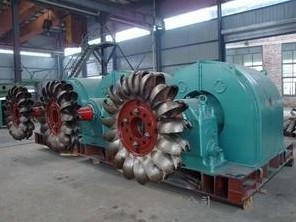 Roestvrij staal Runner High Head Water Turbine Ontworpen voor High RPM 600-1000rpm