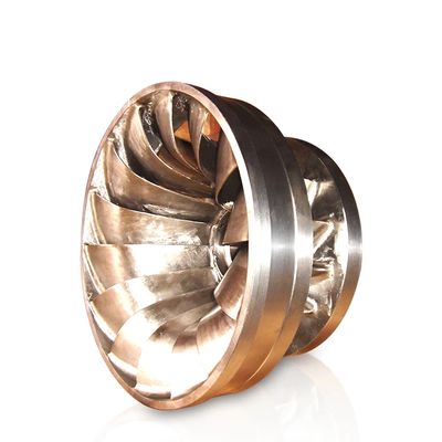 Hoge snelheid waterturbine runner met roestvrij staal materiaal