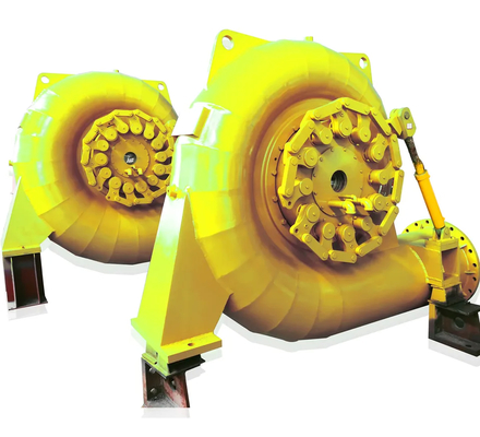 Waterkoeling Francis Turbine Generator voor waterprojecten 90% efficiëntie