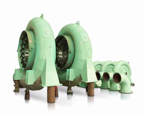 500-1000 kg Turgoturbinegenerator Verticaal/horizontaal installatie-efficiëntie 90%