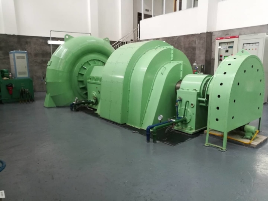 Verticale of horizontale installatiemodus voor 50Hz/60Hz Francis turbinegenerator