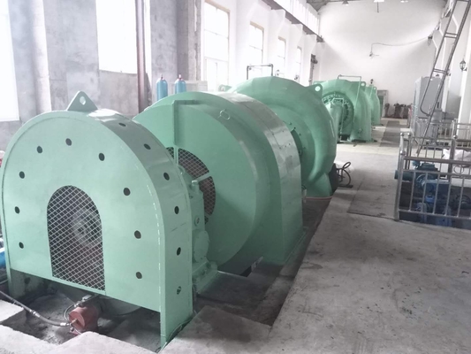 Efficiënte besturingsmodus voor Francis-turbinegenerator met nominale wateroppervlakte 20m-300m
