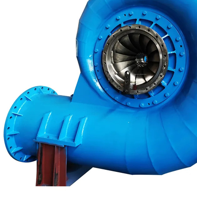 Brush Excitation Mode Waterturbinegenerator met horizontale installatiemethode