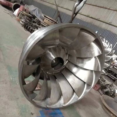 Efficiënt Francis-waterturbine-generator Nationale efficiëntie 90%-96% Voor energiecentrales