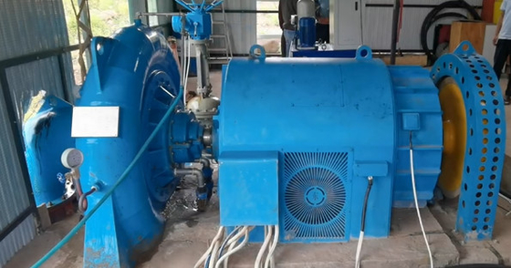 Waterkop 5m-500m Hydroturbine Generator met staal en capaciteit 200kw-20mw