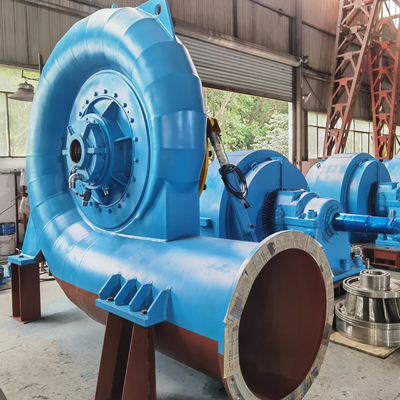 Verticale waterturbine generator met aangepaste kleur en borstelloze excitatie modus