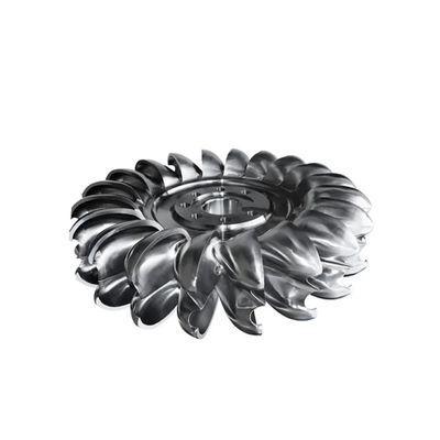 Efficiëntie 85-95% Pelton turbinegenerator met borstelloze opwindingsgarantie
