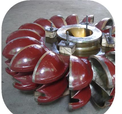 Turbinegenerator van het type Pelton voor een nominale frequentie van 50/60 Hz en een nominale stroom van 100-1000 A