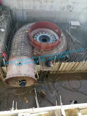 50Hz/60Hz Francis Waterturbine Generator voor 400V/800V/6.3kV/10kV