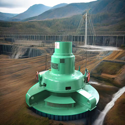 Gepersonaliseerde kleur Kaplan Hydroturbine Generator Roestvrij staal Runner Diameter 0,6-2m