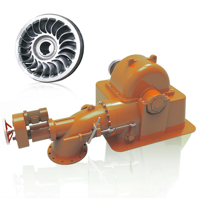 Turbinegenerator van roestvrij staal Verticaal / horizontaal 200 kW-30 MW Vermogen