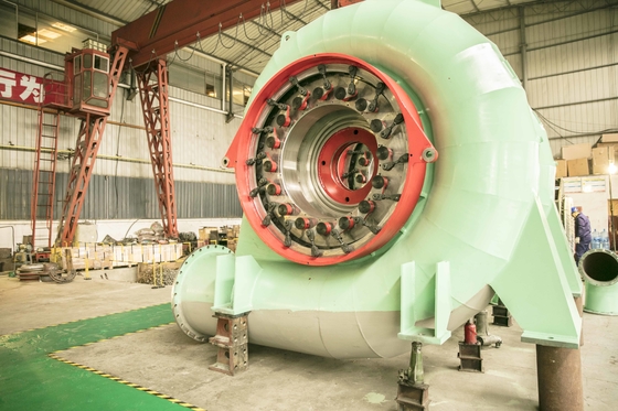 Kracht Francis Turbine Generator 300KW-20MW Automatische besturing 450-1000RPM 20m-300M Hoofd 50Hz/60Hz