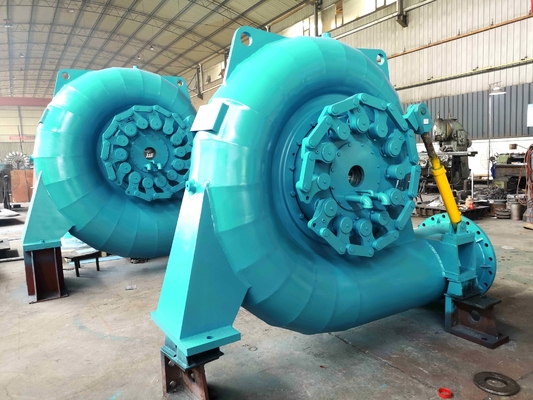 Automatische/handmatige waterturbinegenerator binnen/buiten 220V-690V Aanpasbare kleur Verticaal/horizontaal