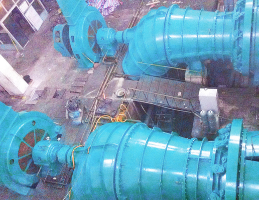 Staal en roestvrij staal Hydroturbine Generator Duurzaamheid Custom Model Voor 50HZ/60HZ Frequentie