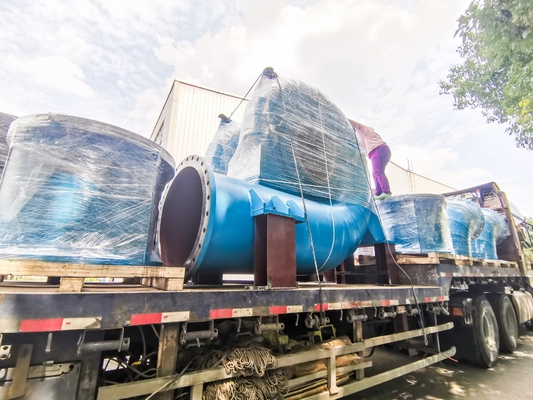 Capaciteit Staalhydroturbine Generator 200kw-20mw 50HZ/60HZ 5m-500m Waterkop