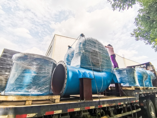 Gepersonaliseerde stalen en roestvrijstalen waterturbine generator 200kw-20mw 5m-500m waterkop