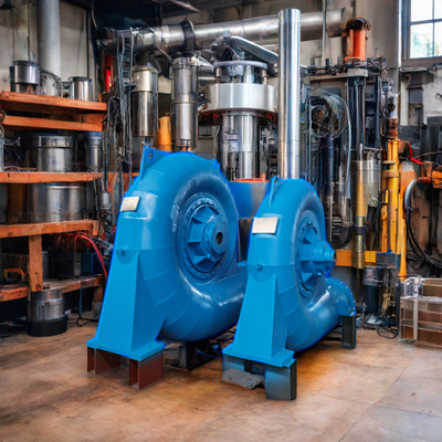 Capaciteit Op maat gemaakte stalen hydroturbinegenerator 200kw-20mw model van roestvrij staal