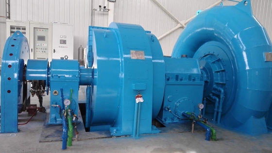 Automatische Francis Turbine Generator van roestvrij staal 400V 800V 6,3kV 10kV Verticaal of horizontaal